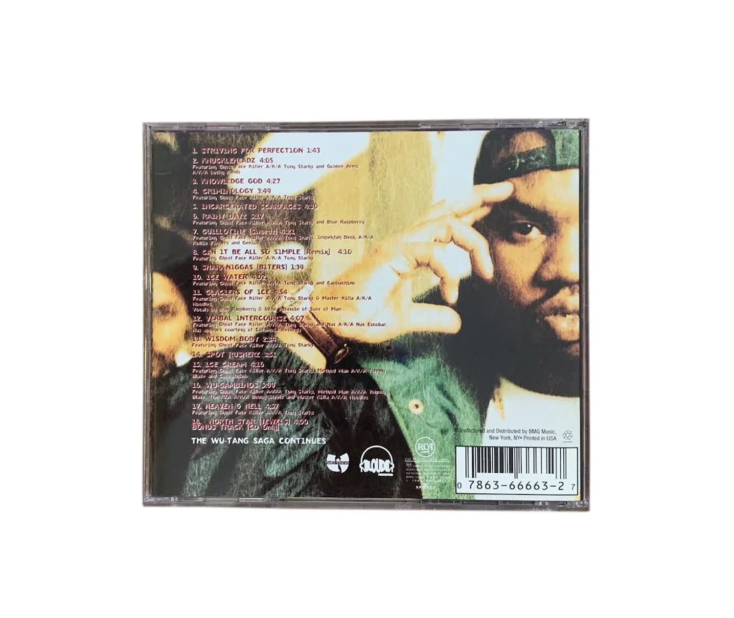 Raekwon / Only Built 4 Cuban / CD 国内初盤帯付 Only Built 4 Cuban Linx - Purple Tray - RARE Shallah Raekwon